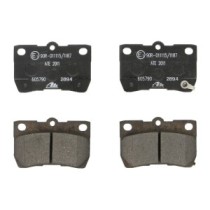 Set placute frana,frana disc ATE