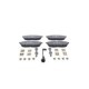 Set placute frana ATE frana disc VW CALIFORNIA T6 CAMPER MULTIVAN T6 TRANSPORTER T6 CARAVELLE T6 2.0/2.0D/Electric 04.15 79.2mm 170.5mm 18.8mm
