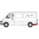 Aripa interioara BLIC trusa reparatie aparare Spate Stanga 15cm pentru MERCEDES SPRINTER 2-T 3-T 4-T -05.06