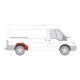 Aripa interioara BLIC trusa reparatie aparare Spate Dreapta FORD TRANSIT model mediu lung 3300 mm 3750 mm