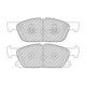 Set placute frana disc Fata FERODO FORD FOCUS IV GALAXY III S-MAX Inaltime 54.4mm Latime 193.2mm Grosime 19.2mm 01.15-