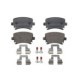 Set plăcuțe de frână spate pentru AUDI A3, A4 B6, A4 B7, A6 ALLROAD C6, A6 C4, A6 C5, A6 C6, TT; SEAT ALTEA, EXEO, LEON, SKODA OCTAVIA II