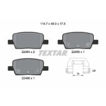 Set placute frana,frana disc TEXTAR