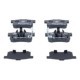 Set placute frana spate ATE pentru HONDA ACCORD IX, ACCORD VIII, CROSSTOUR I, CR-V II, CR-V IV, CR-V V, FR-V 1.5-3.5 09.01