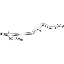 Teava reparatie, catalizator BOSAL