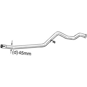 Teava reparatie, catalizator BOSAL