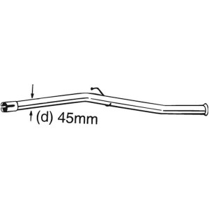 Teava reparatie, catalizator BOSAL