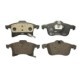 Set placute frana fata ATE pentru OPEL ADAM, ASTRA H, CORSA C, dimensiuni: 69.7 mm inaltime, 155.1 mm latime, 20.5 mm grosime