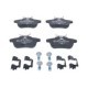 Set placute frana ceramica spate ATE pentru DS DS 4, DS 5, CITROEN C4 II, FIAT TIPO, PEUGEOT 3008, 308, 5008, 508 I, RCZ 1.2-2.0DH