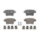 Set placute frana spate, compatibil cu FORD MONDEO III, FORD USA FIVE HUNDRED, JAGUAR X-TYPE I 1.8-3.0, dimensiuni 101.7x50.5x17.3 mm