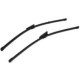 Lamela stergator SWF VISIOFLEX 580/530mm pentru MERCEDES-BENZ, 2 buc, fata, tip jointless, cu spoiler, lama lata