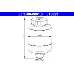 Vas de expansiune, lichid frana ATE