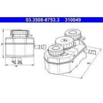 Vas de expansiune, lichid frana ATE