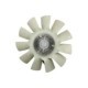 Cupla ventilator radiator BORG WARNER, 750mm, 11 palete, 6 pini, pentru SCANIA G I, P I, R I, T, TOURING DC09.108-OSC11.03
