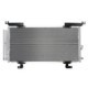 Condensator climatizare A/C cu uscător NISSENS pentru SUBARU LEGACY VI, OUTBACK 2.0D/2.5/3.6 dimensiuni 646.0 mm x 296.0 mm x 12.0 mm