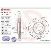 Disc frana BREMBO
