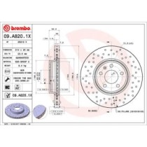 Disc frana BREMBO