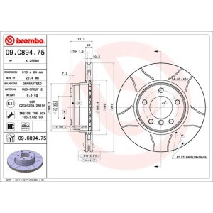 Disc frana BREMBO