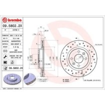 Disc frana BREMBO
