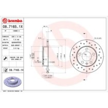 Disc frana BREMBO