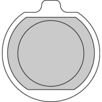 Set placute frana,frana disc FERODO