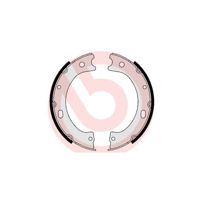 Set saboti frana, frana de mana BREMBO