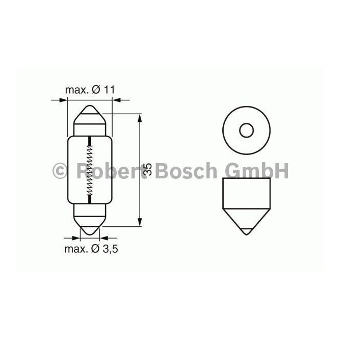 Bec incandescent BOSCH