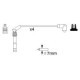 Set cablaj aprinder BOSCH pentru OPEL ASTRA F, ASTRA G, COMBO, CORSA B, MERIVA A, OMEGA B, VECTRA B 1.2-2.0 03.93- 4 fire