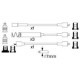 Set cablaj aprinder BOSCH pentru OPEL 86-90 cu aprindere prin cabluri de 1.8-2.0i, 5 fire, piese auto