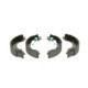 Set saboti frana BOSCH 203.2 mm diametru interior 39.0 mm latime pentru NISSAN KUBISTAR RENAULT KANGOO KANGOO EXPRESS 1.2-1.9D