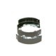 Set saboti frana BOSCH CITROEN NEMO FIAT FIORINO GRANDE PUNTO IDEA PANDA PUNTO QUBO 203.2mm latime 38.0mm