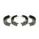 Set saboti frana BOSCH pentru FIAT DOBLO, DOBLO CARGO, FIORINO, LANCIA MUSA, OPEL COMBO, diametru 228.6 mm, latime 42.0 mm
