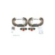 Set saboti frana BOSCH pentru AUDI 80 B2, 90 B2, COUPE B2; VW DERBY, GOLF I, II, JETTA I, II, PASSAT B1, B2, POLO, POLO II 0.9-2.0 05.73-04.93