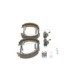 Set saboti frana BOSCH pentru AUDI 80 B2, 90 B2, COUPE B2; VW DERBY, GOLF I, II, JETTA I, II, PASSAT B1, B2, POLO, POLO II 0.9-2.0 05.73-04.93
