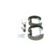 Set saboti frana BOSCH pentru CHEVROLET LANOS, DAEWOO ARANOS, ESPERO, NEXIA, OPEL ASTRA F, G, VECTRA A, diametru tambur 200 mm, latime 45 mm