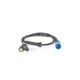 Senzor ABS Fata Dreapta/Stanga BOSCH pentru BMW X5 (E53) 3.0-4.6 01.00-12.06, lungime cablu 1120 mm, senzor activ, 2 pini