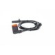 Senzor turatie roata BOSCH ABS Spate Dreapta/Stanga MERCEDES C (C204), C T-MODEL (S204), C (W204) 1.6-6.2 01.07 1035 mm