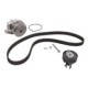 Set pompa apa + curea dintata BOSCH pentru SEAT AROSA, CORDOBA, IBIZA II, INCA; VW CADDY II, GOLF III, LUPO I, POLO, 135 dinti