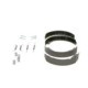 Set saboti frana frana de mana BOSCH pentru PEUGEOT 406, 607 1.8-3.0 11.95-02.06, diametru 185.0 mm, latime 30.0 mm
