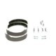 Set saboti frana frana de mana BOSCH pentru PEUGEOT 406, 607 1.8-3.0 11.95-02.06, diametru 185.0 mm, latime 30.0 mm