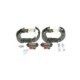 Set saboti frana BOSCH pentru FORD ESCORT CLASSIC, ESCORT VI, FIESTA IV, FIESTA/HATCHBACK, FIESTA/MINIVAN, KA 1.25-1.8D 01.95-11.08