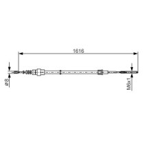 Cablu, frana de parcare 