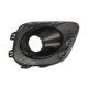 Grila ventilatie bara protectie fata stanga neagra cu gauri pentru lampa de ceata pentru MERCEDES GLB X247 06.19-