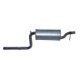 Toba esapament intermediara BOSAL pentru FORD FOCUS I, FOCUS I/KOMBI 1.6/1.6ALK 10.98-03.05
