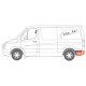 Panou lateral BLIC pentru repararea peretilor laterali Stanga MERCEDES SPRINTER 3,5-T 4,6-T 5-T B906 04.06-10.13