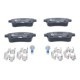 Set placute frana spate ATE cu suplimente si suruburi de ghidare pentru RENAULT ARKANA I, CLIO V, FLUENCE, GRAND SCENIC III, MEGANE