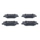 Set placute frana spate ATE LEXUS RX TOYOTA HARRIER 2.4-3.5 02.03-12.13 44.0 mm 101.8 mm 15.1 mm