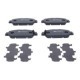 Set placute frana fata ATE pentru HONDA HR-V 1.5/1.6D/1.8 60.8 mm inaltime 148.7 mm latime 15.8 mm grosime