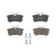 Set plăcuțe frână spate, disc frână, compatibil cu FORD FIESTA, FIESTA V, FIESTA VI, FOCUS I, FOCUS I/KOMBI, PUMA, FOCUS USA 08.98-01.18