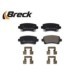 Set plăcuțe frână spate (cu accesorii; cu blocaj), compatibil BUICK LA CROSSE; CADILLAC XTS; CHEVROLET MALIBU; OPEL INSIGNIA A; SAAB 9-5